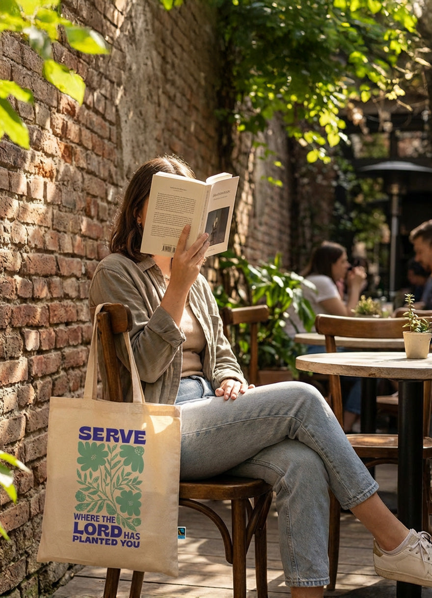 SERVE THE LORD | Einkaufstasche