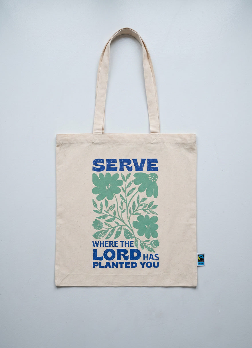 SERVE THE LORD | Einkaufstasche
