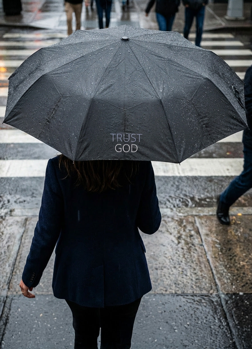 TRUST GOD | Taschenschirm